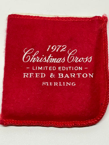 1972 Limited Edition Reed & Barton Sterling Christmas Cross Bloomers and Frocks